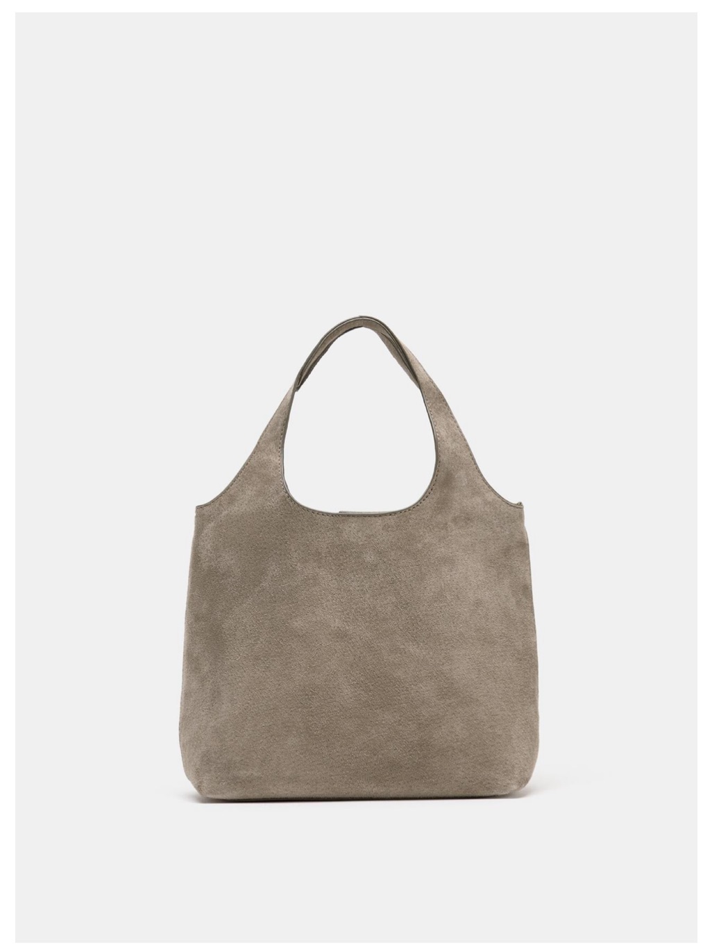 Leather Mini Shopper Bag